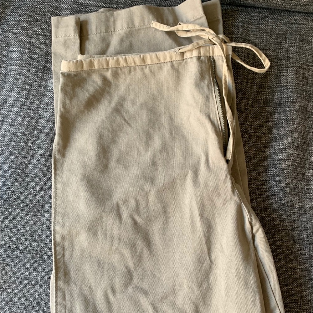 J. Crew Beige Khaki Slim Straight Pants Size 2